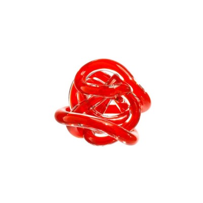 IL NODO DELL'AMORE DIAM. 8CM ARANCIO