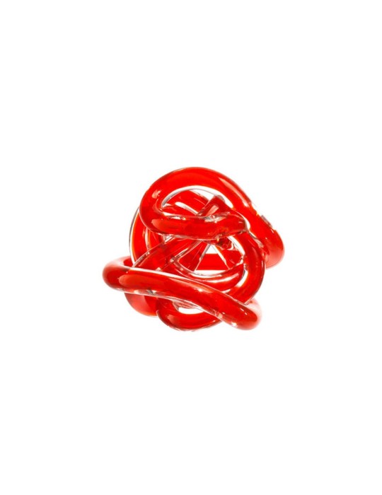 IL NODO DELL'AMORE DIAM. 8CM ARANCIO