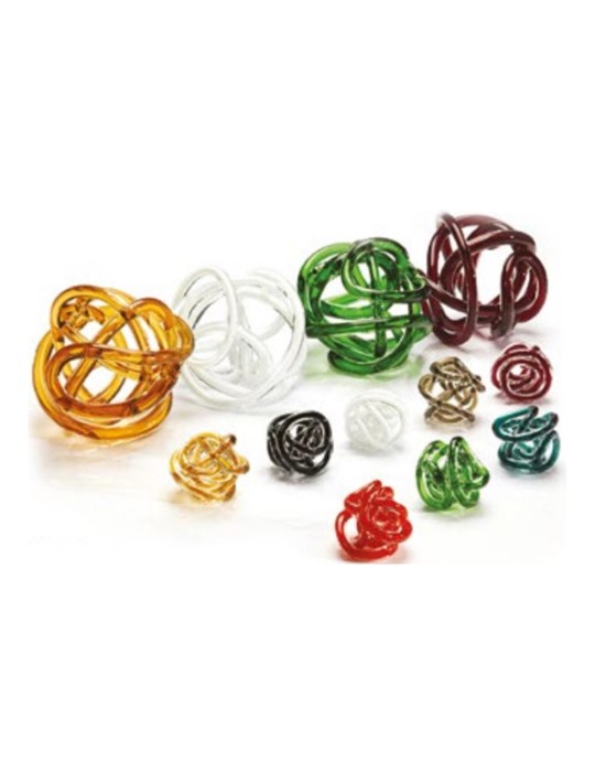 Il Nodino Ambra Set 2 Pezzi Ø 6,5 cm – Onlylux