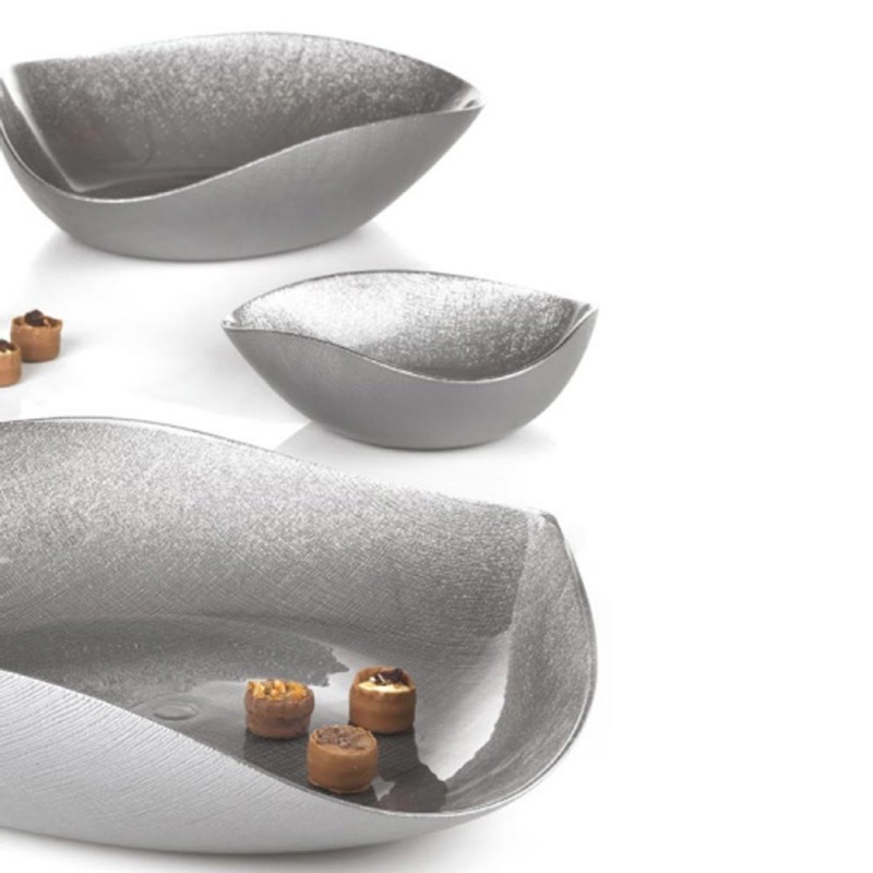 NICCHIO GRIGIO INT. ARGENTO GLITTER COPPA