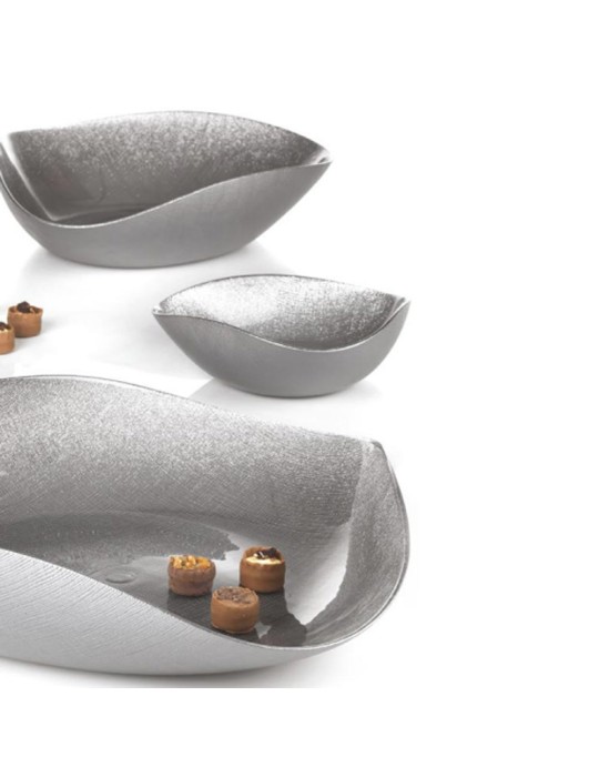 NICCHIO GRIGIO INT. ARGENTO GLITTER COPPA