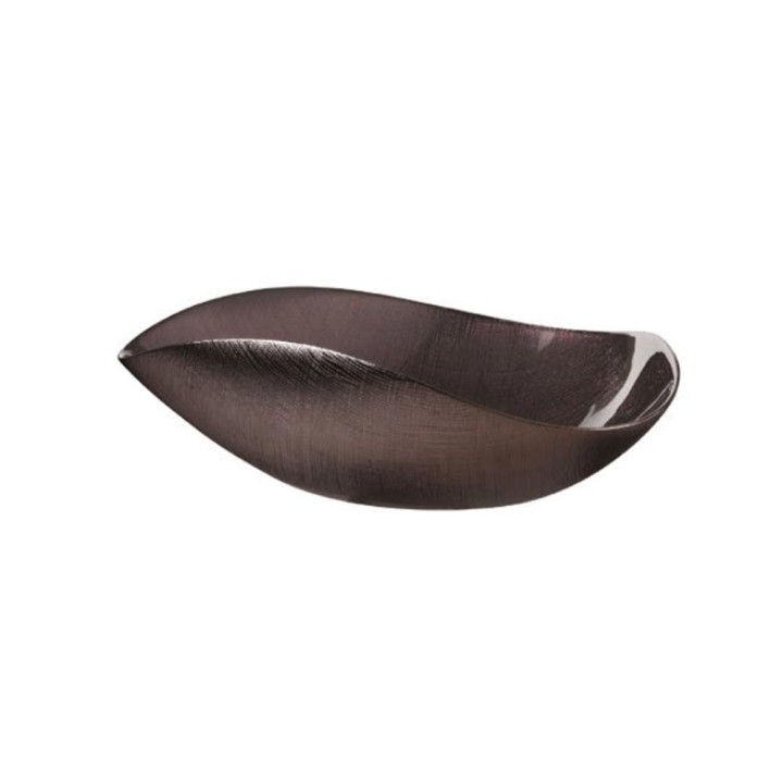 Onlylux Centrotavola Nicchio cioccolato Ø 33 cm
