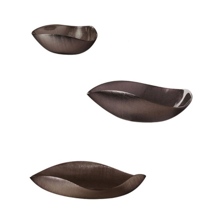 Onlylux Centrotavola Nicchio cioccolato Ø 33 cm