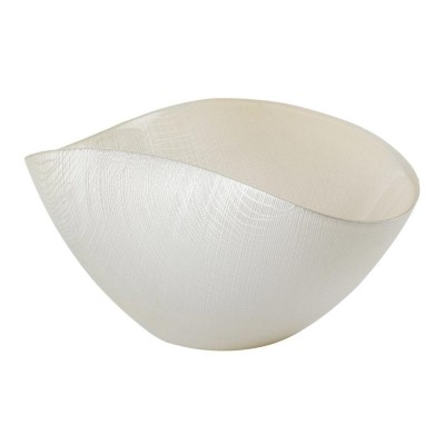 Centrotavola Burano 38x11 cm Perla Filo Platino Onlylux |...