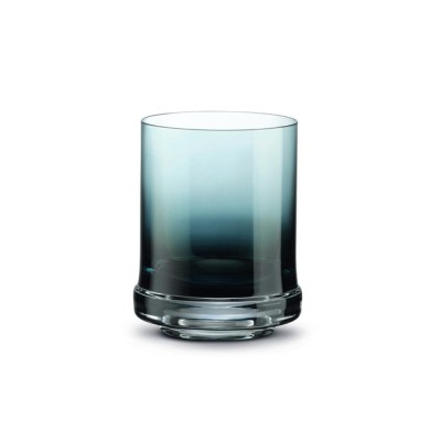 SET 2 BICCH ACQUA 290ML VETRO COLOR BOX DARK BLUE