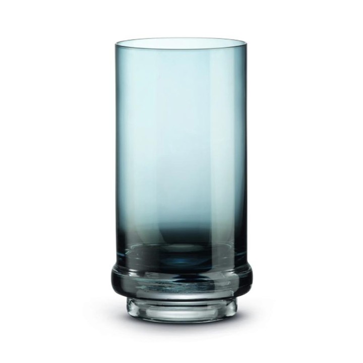 Pozzi Milano Set di 2 bicchieri bibita Dark Blue da 370 ml