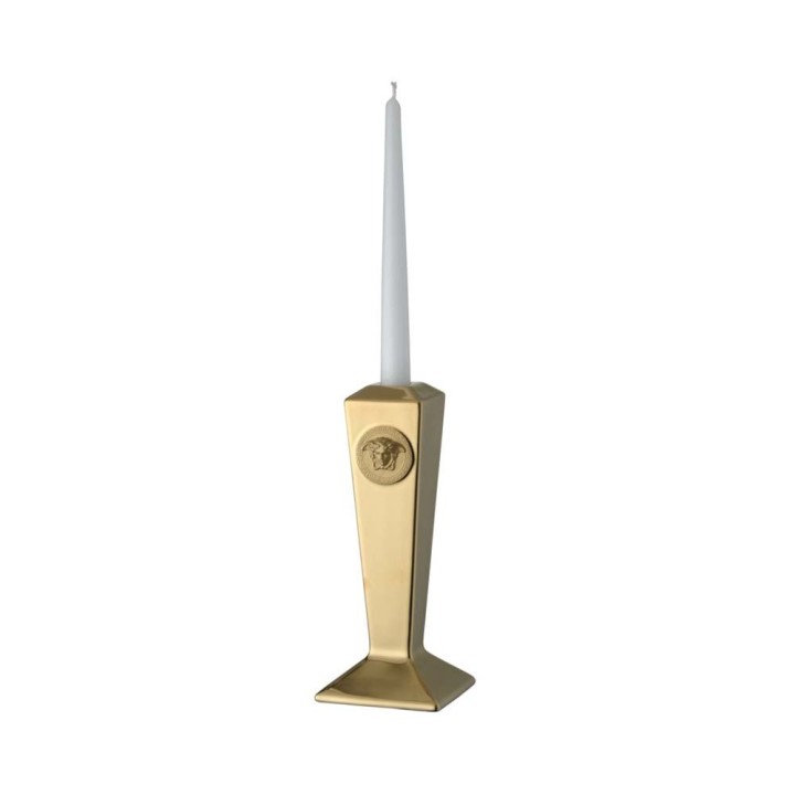 Versace Candeliere/3 Medusa Gold alto 24 cm