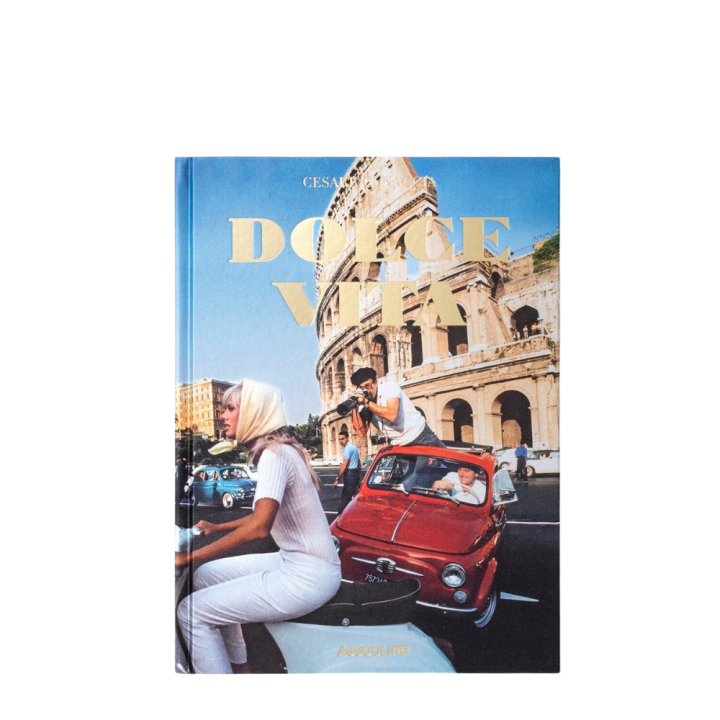 Assouline Libro Dolce Vita copertina in seta