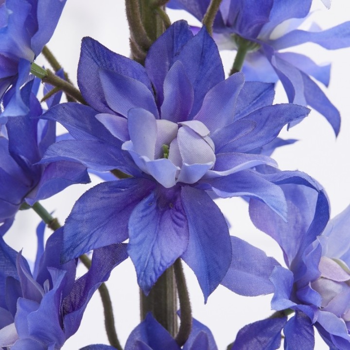 EDG Delphinium ramo artificiale indaco alto 135 cm