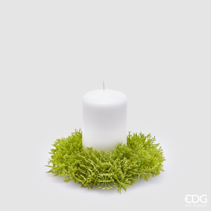 EDG Enzo De Gasperi Girocandela corona di muschio Ø 13 cm