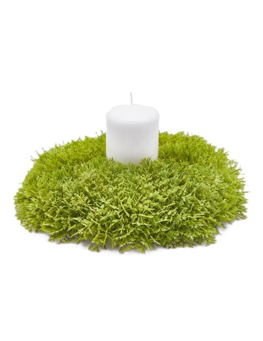 Girocandela Corona di Muschio D23 cm Verde – Enzo De Gasperi