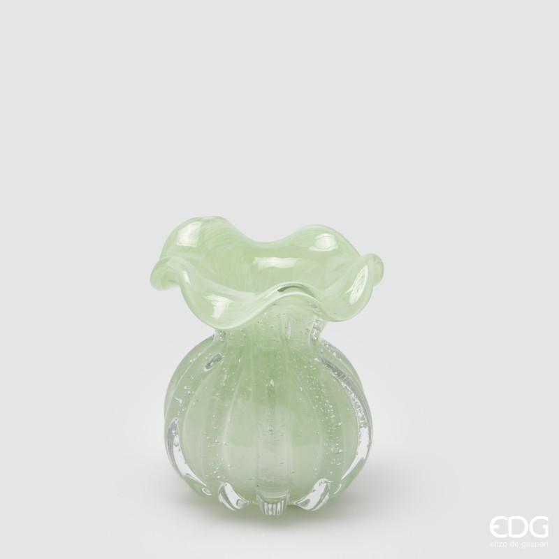 Enzo De Gasperi Vaso Sacchetto H12 cm D10 cm in...