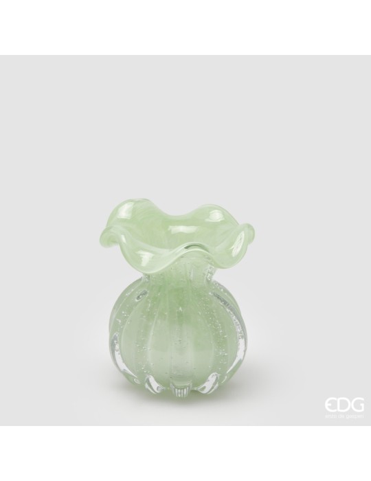 Enzo De Gasperi Vaso Sacchetto H12 cm D10 cm in...
