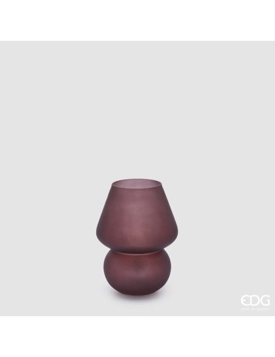 Lampada da Tavolo Abat Jour USB Satinata Malva...