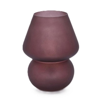 Lampada da Tavolo USB Ricaricabile Aura H20 cm Porpora -...