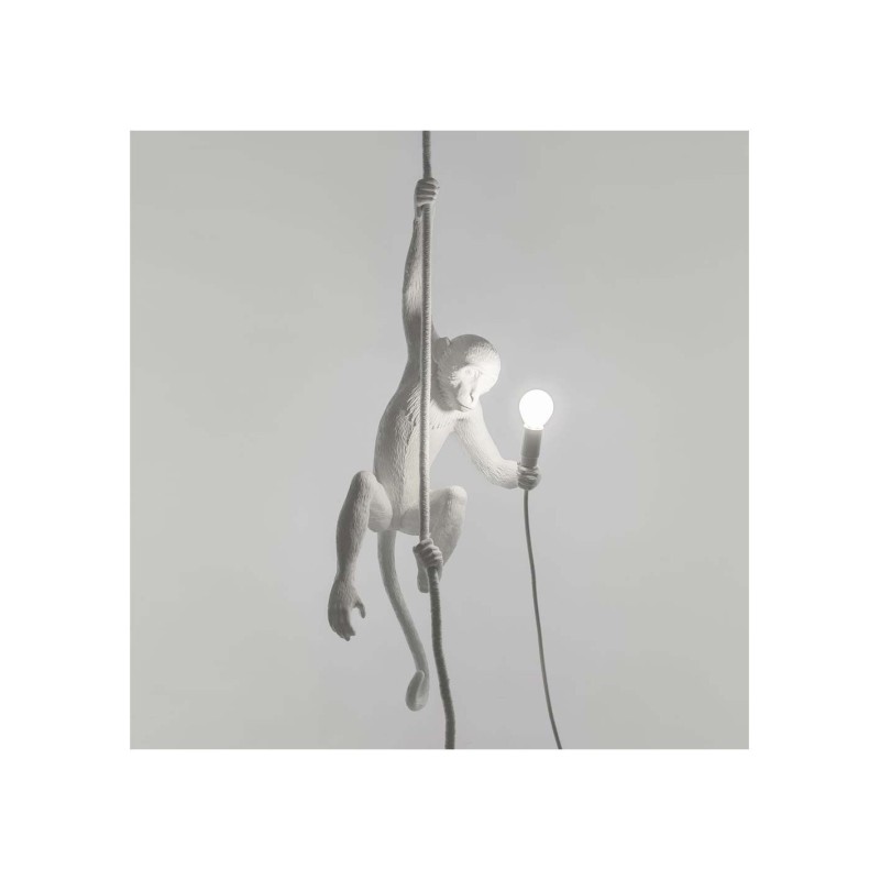 LAMPADA IN RESINA "MONKEY LAMP" Cm.37x25 h.76,5 -