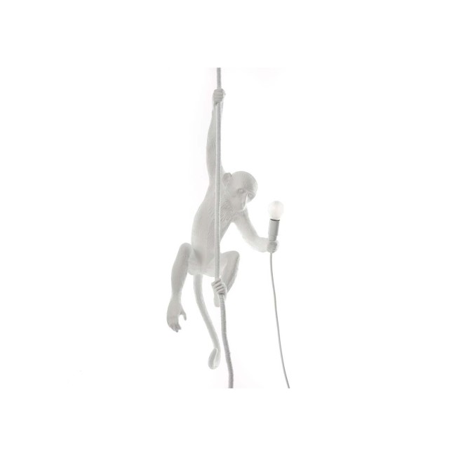 LAMPADA IN RESINA "MONKEY LAMP" Cm.37x25 h.76,5 -