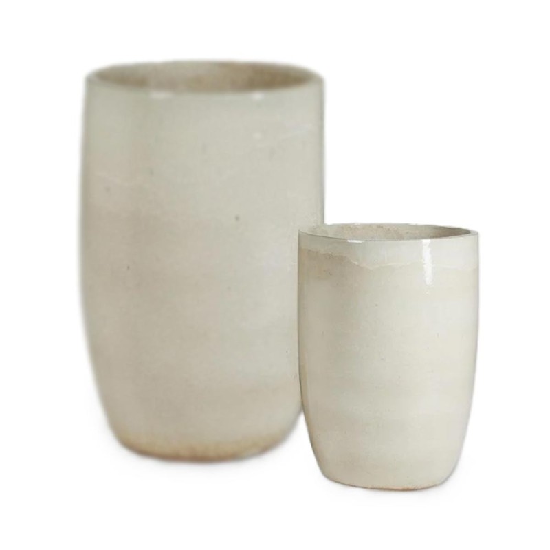 Vaso Glaze Rotondo in Ceramica H37 cm - EDG Enzo De Gasperi