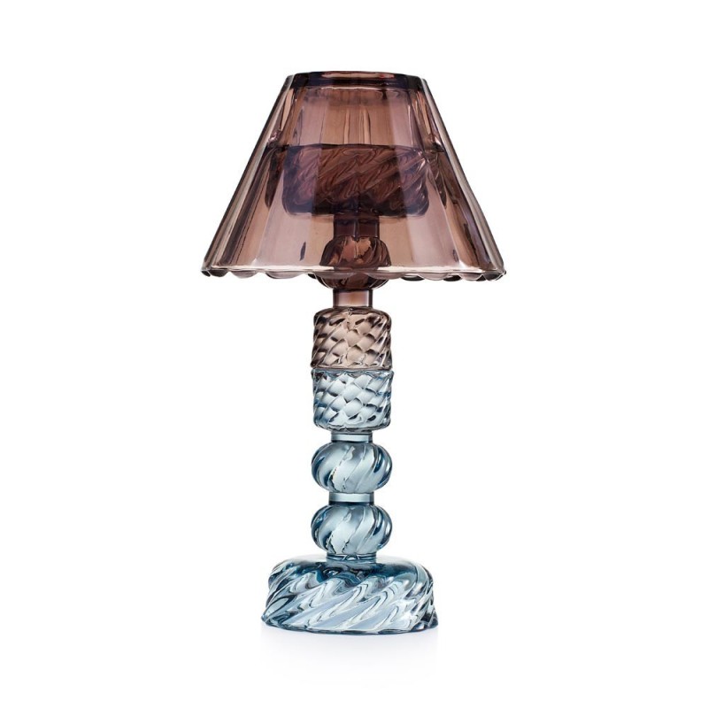 Candeliere Piccolo con Paralume Fango Luxor Round – EMO' ITALIA