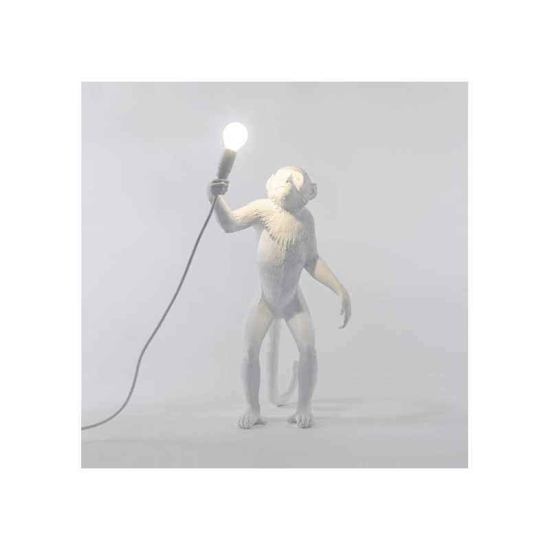 LAMPADA IN RESINA "MONKEY LAMP" Cm.46x27,5 h.54 -