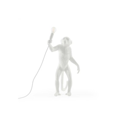 LAMPADA IN RESINA "MONKEY LAMP" Cm.46x27,5 h.54 -