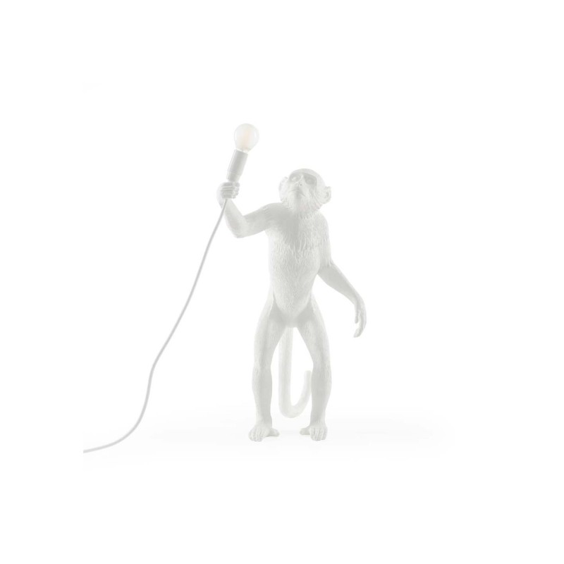 LAMPADA IN RESINA "MONKEY LAMP" Cm.46x27,5 h.54 -