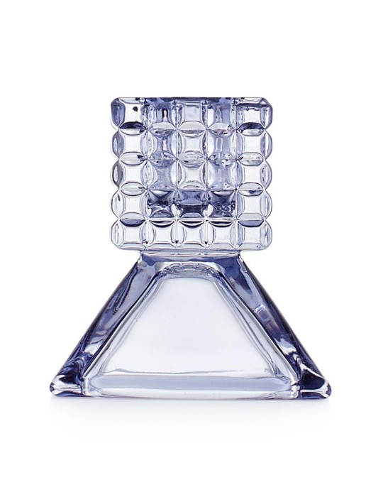 CANDELIERE MINI TRIANGOLO 6X6X6 BLU