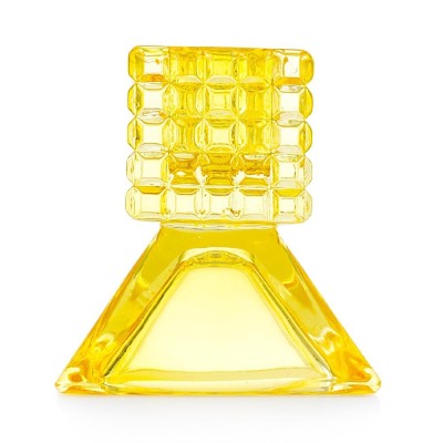 CANDELIERE MINI TRIANGOLO 6X6X6 GIALLO