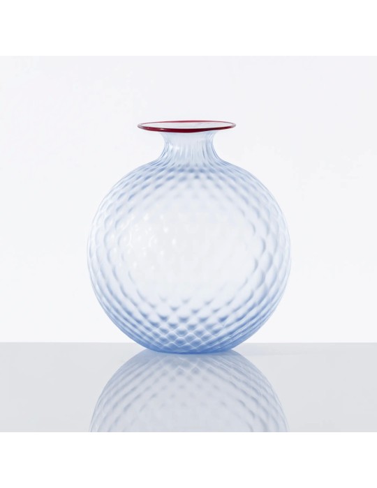 Vaso Monofiore Balloton Color Iceberg in Vetro...