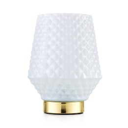 Emò Italia Lampada Medina in vetro bianco 16,6 cm