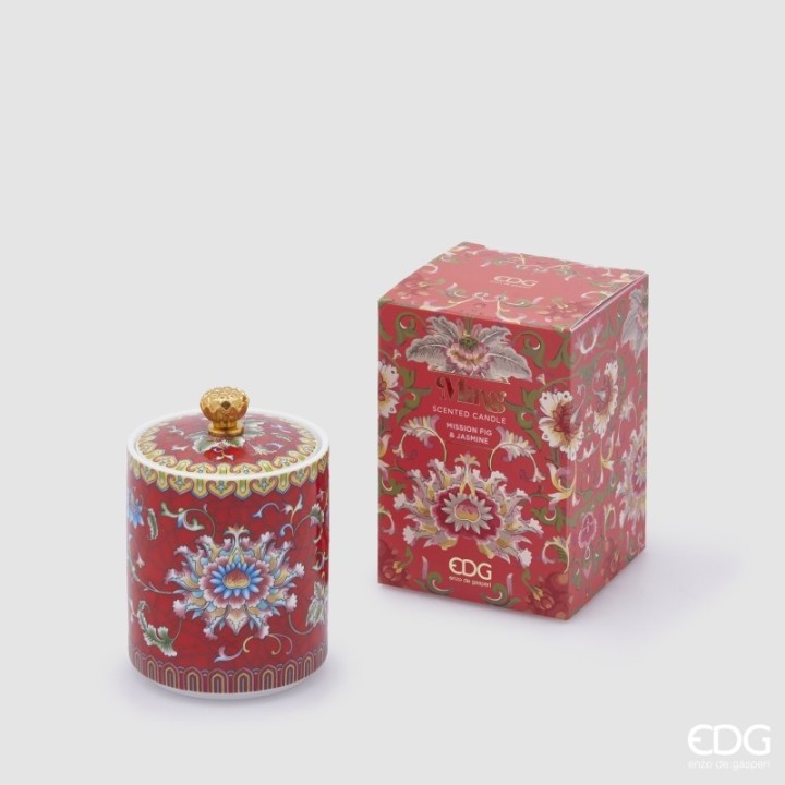 EDG Enzo De Gasperi Candela Ming in ceramica Fig & Jasmine