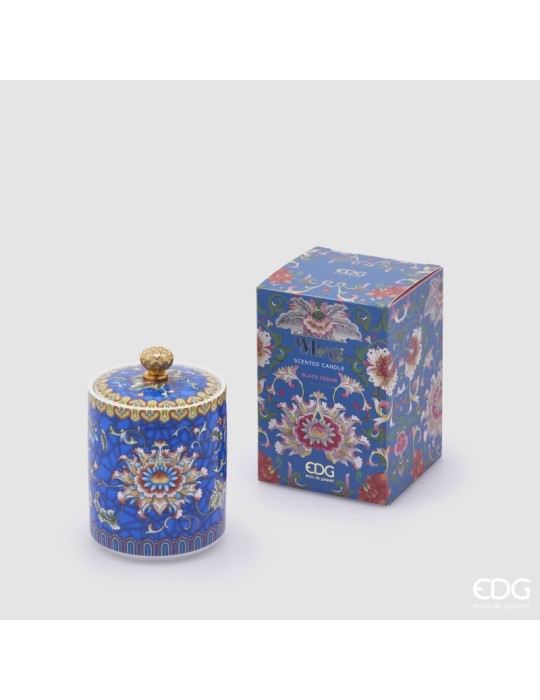 Candela Ming Profumata Black Cedar h10 cm | EDG...