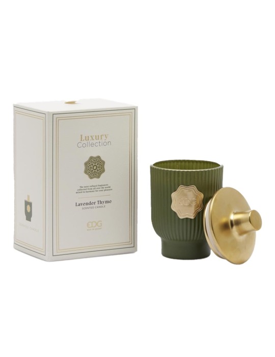 Candela Profumata Luxury Lavender & Thyme 420ml - EDG Enzo De Gasperi