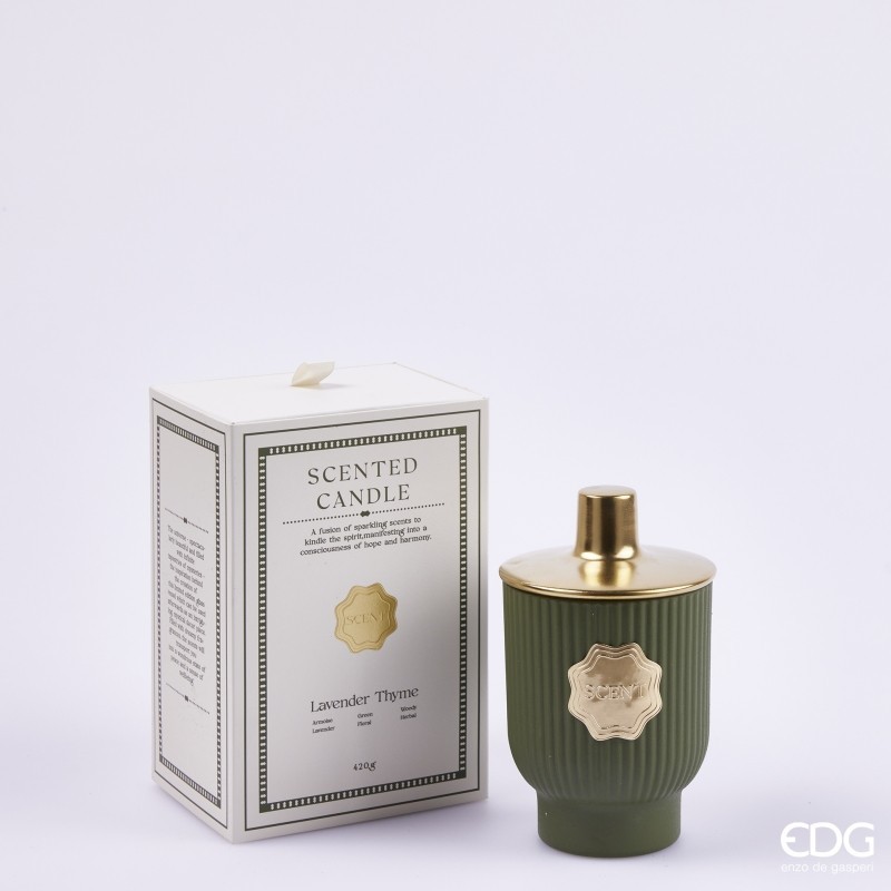 Candela Profumata Luxury Lavender & Thyme 420ml...