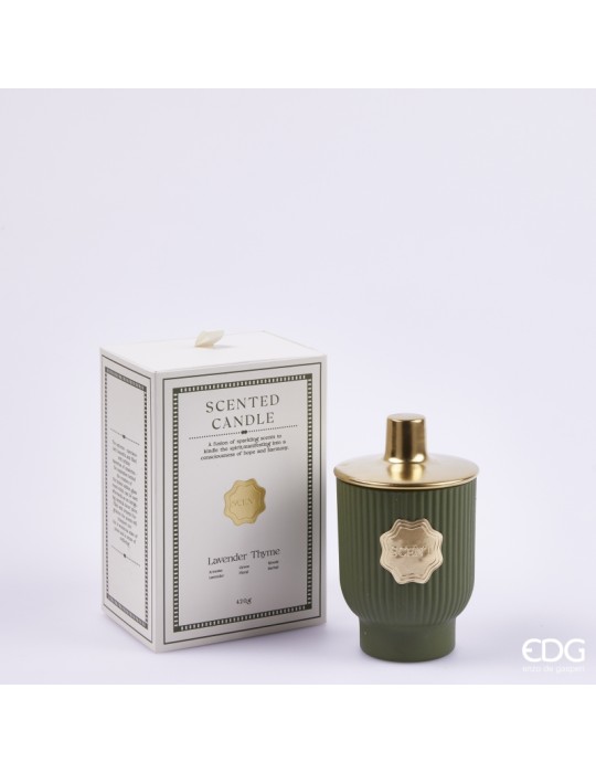 Candela Profumata Luxury Lavender & Thyme 420ml...