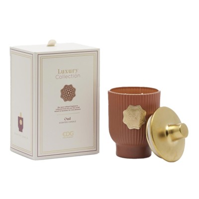 Candela Profumata Luxury all'Oud 420ml - EDG Enzo De Gasperi