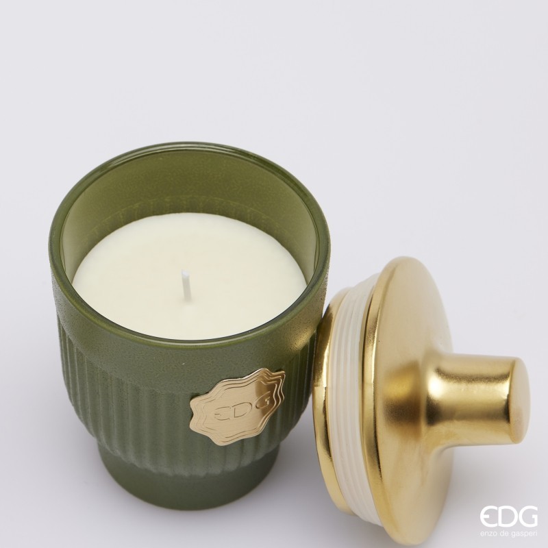 Candela profumata Luxury in vetro 120ml EDG