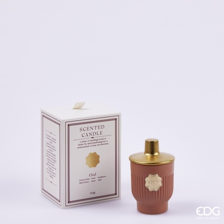 EDG Enzo De Gasperi Candela Luxury Rosso Oud alta 12 cm