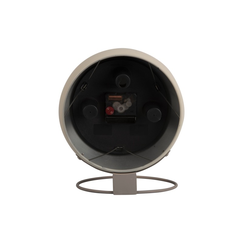 TABLE CLOCK NIRVANA GLOBE WARM GREY