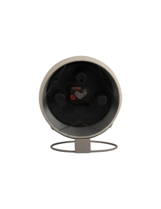TABLE CLOCK NIRVANA GLOBE WARM GREY