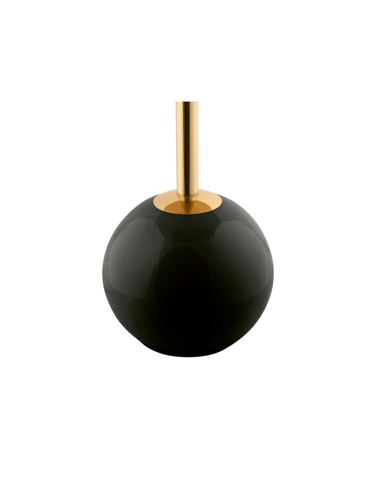 SIDE TABLE ENAMEL BLACK