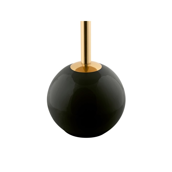 Karlsson Tavolino Enamel nero Ø 40 cm