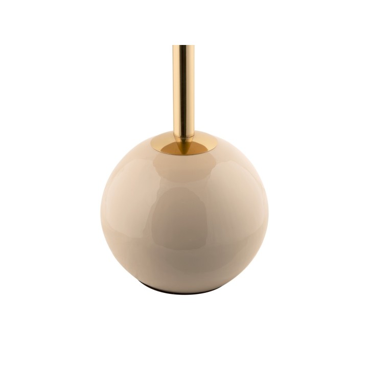 Karlsson Tavolino Enamel warm grey Ø 40 cm