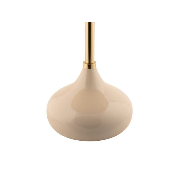 Karlsson Tavolino Enamel large warm grey Ø 50 cm