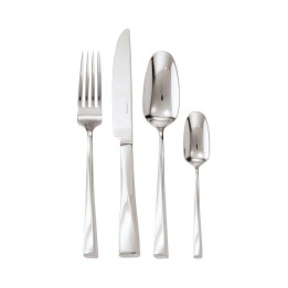 Sambonet Set di 36 posate Twist con manico cavo orfèvre