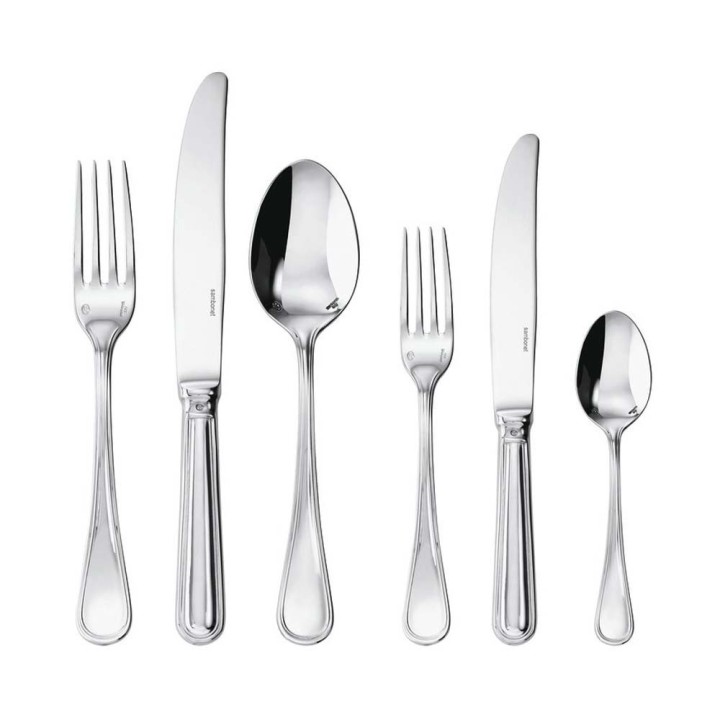 Sambonet Set di 36 posate Contour manico cavo orfèvre