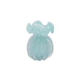 EDG Enzo De Gasperi Vaso Sacchetto azzurro alto 14 cm