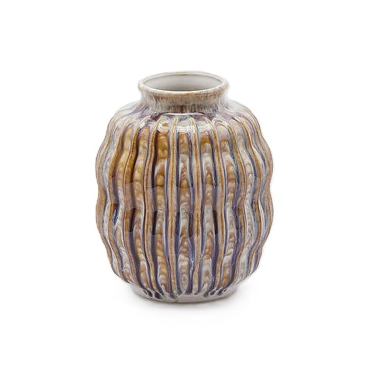 EDG Enzo De Gasperi Vaso Righe alto 16 cm