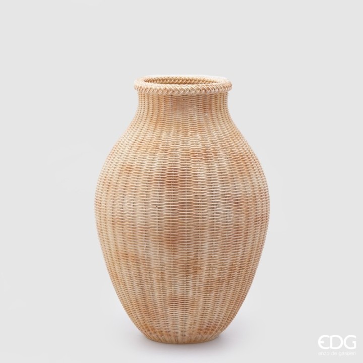 EDG Enzo De Gasperi Vaso Intreccio alto 67 cm