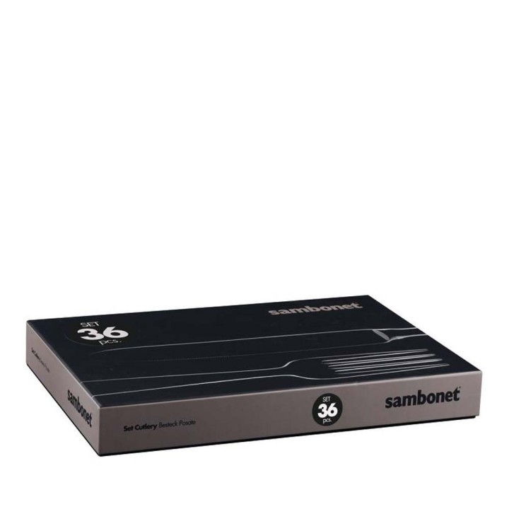 Sambonet Set di 36 posate Baguette manico cavo orfèvre
